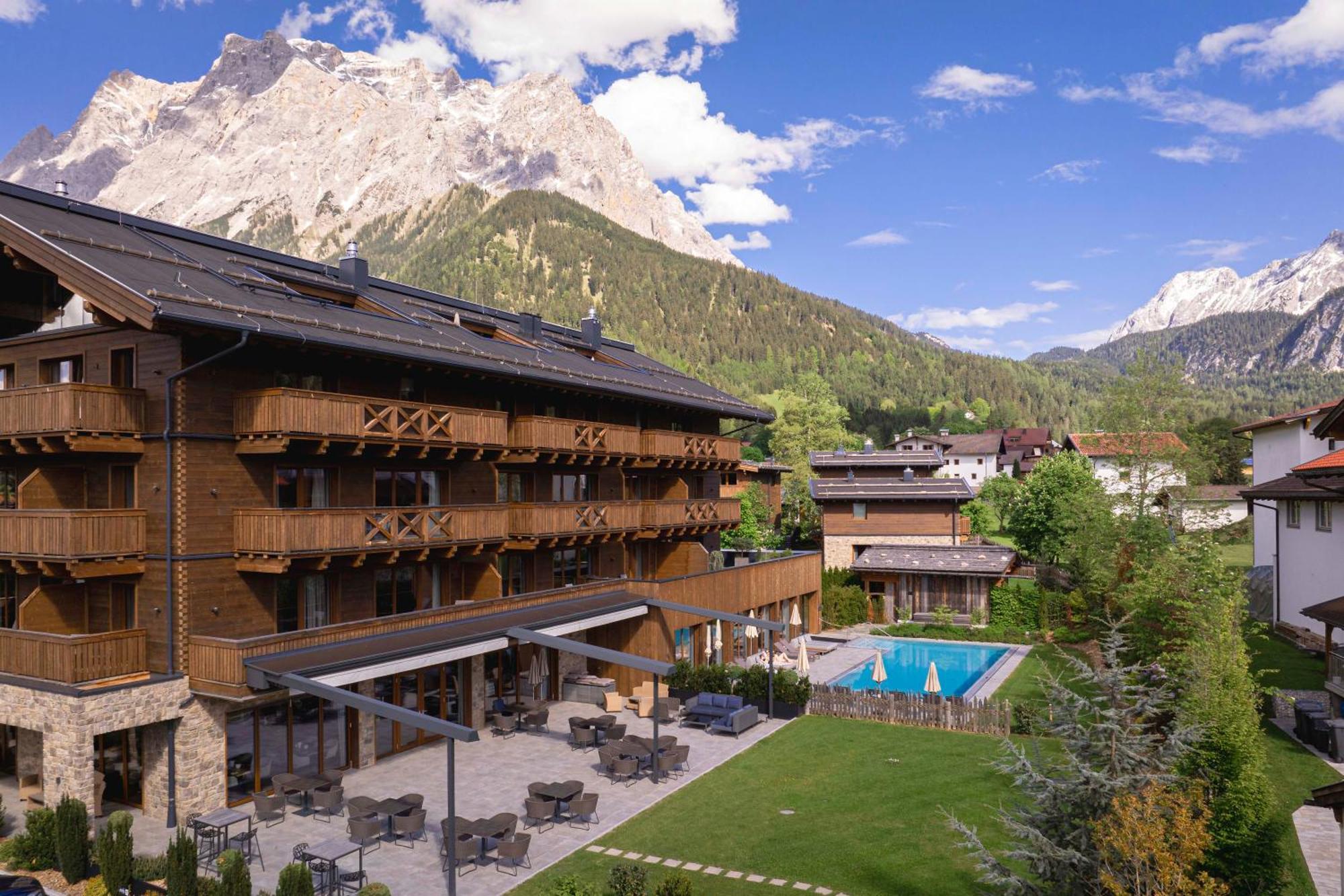 Bergresort Zugspitze Ehrwald By Alps Resorts Стая снимка
